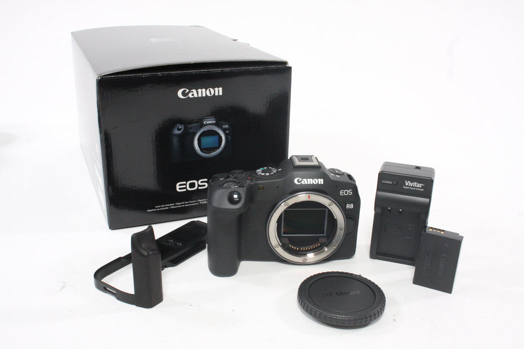 Canon EOS R8 Digital Mirrorless Camera Body with Shutter Count 1,000