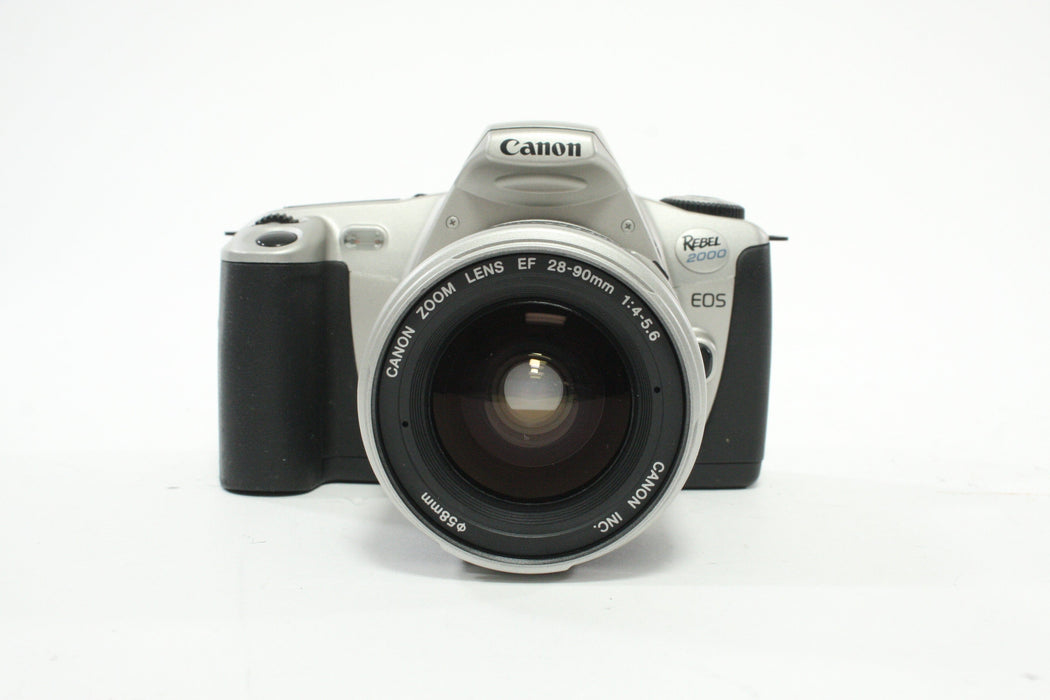 Canon EOS Rebel 2000 35mm SLR Camera with 28-90mm f/4-45.6 EF Lens