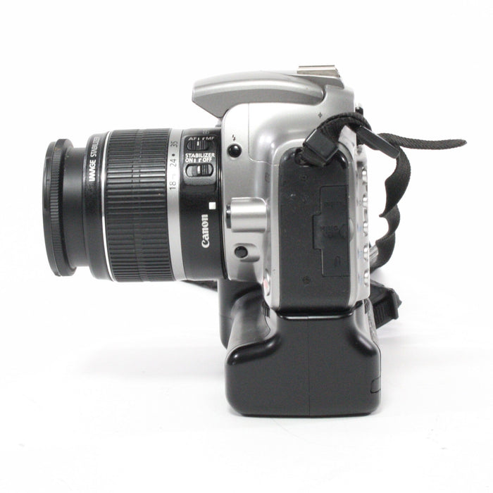 Canon EOS Rebel Digital Original wtih BG-E1 Battery Grip and 18-55mm f/3.5-5.6