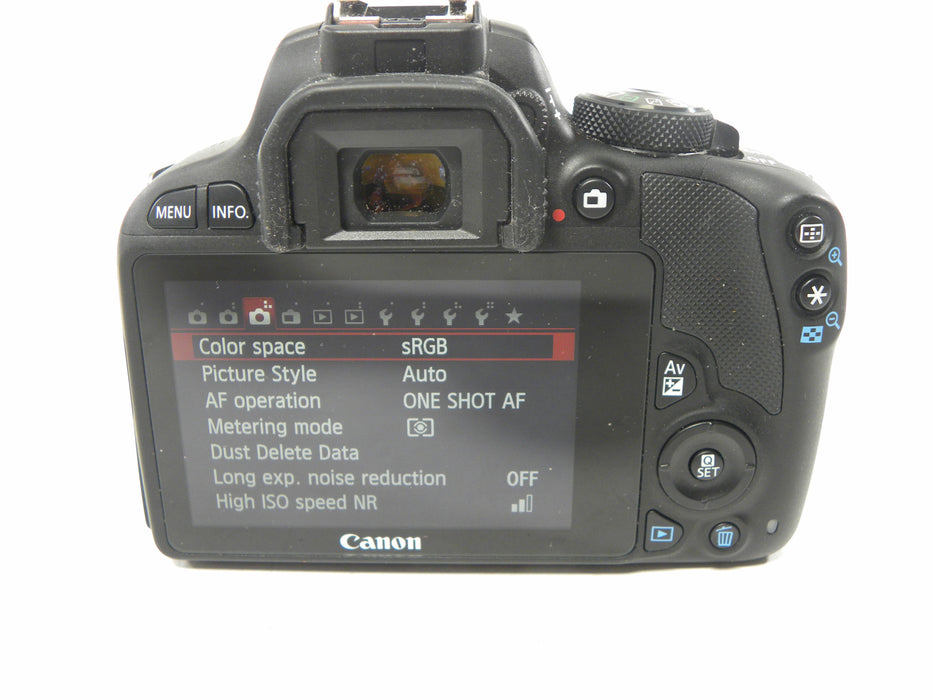 Canon EOS Rebel SL1 18mp Digital SLR w/EF-S 18-55 f3.5-5.6 IS STM