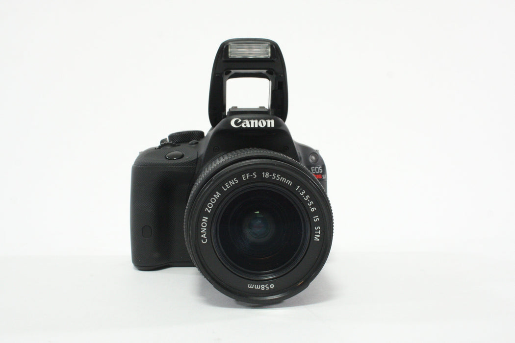Canon EOS Rebel SL1 DSLR Camera with 18-55mm f/3.5-5.6 IS STM with a Shutter Count of 490