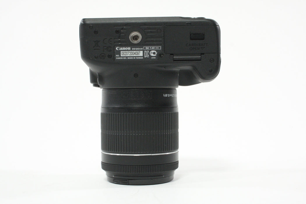 Canon EOS Rebel SL1 DSLR Camera with 18-55mm f/3.5-5.6 IS STM with a Shutter Count of 490