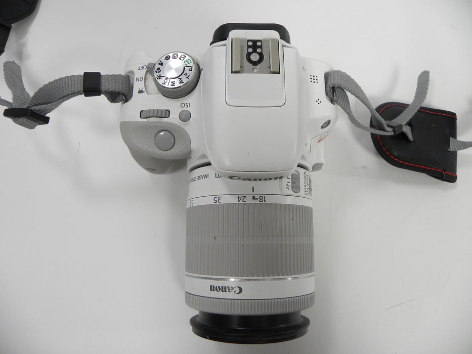 Canon EOS Rebel SL1 (White) w/EF-S 18-55mm f3.5-5.6 IS STM