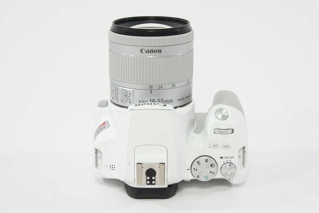 Canon EOS Rebel SL3 w/18-55mm F4-5.6 IS STM (White) Shutter Count 5000