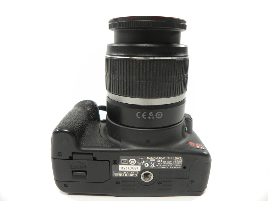 Canon EOS Rebel T1i 15.1mp Digital SLR w/EF-S 18-55 IS Shutter Ct. 7,432
