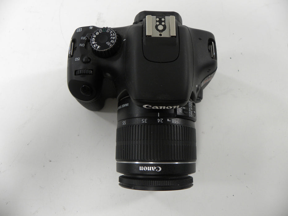 Canon EOS Rebel T2i 18mp Digital SLR w/EF-S 18-55 IS II shutter ct. 2,927