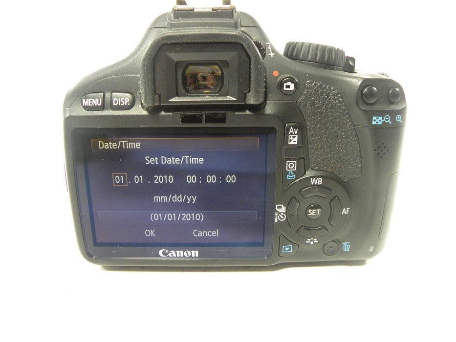 Canon EOS Rebel T2i 18mp Digital SLR w/EF-S Zoom 18-55 IS Shutter Ct. 6,038