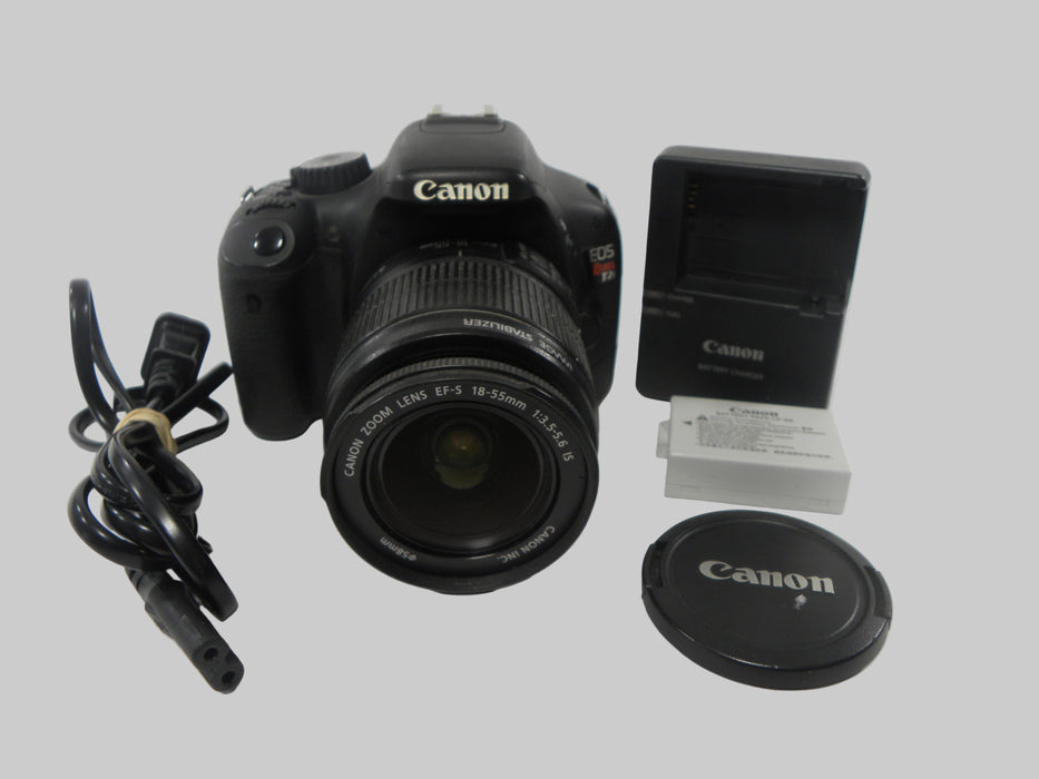 Canon EOS Rebel T2i 18mp Digital SLR w/EF-S Zoom 18-55 IS Shutter Ct. 6,038