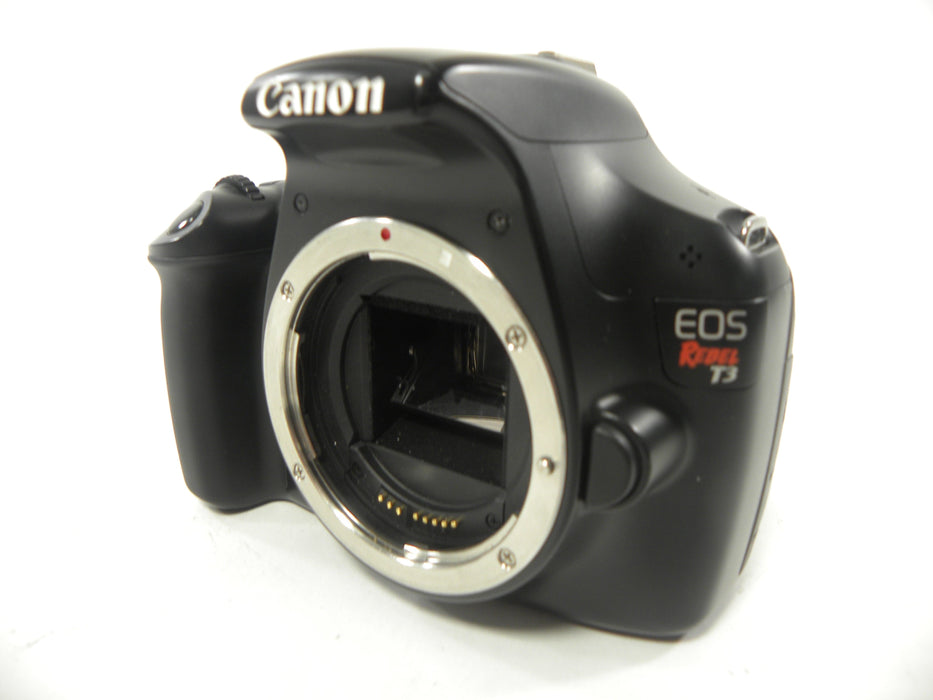 Canon EOS Rebel T3 18mp Digital SLR Body Only Shutter Ct. 5,065