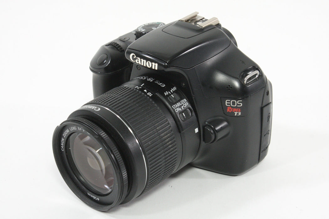 Canon EOS Rebel T3 with 18-55mm f/3.5-5.6 IS II - Shutter Count 32892