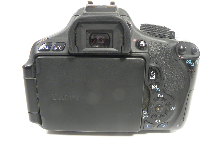 Canon EOS Rebel T3i 18.0mp Digital SLR w/EF-S 18-55 IS STM Shutter ct. 48,244