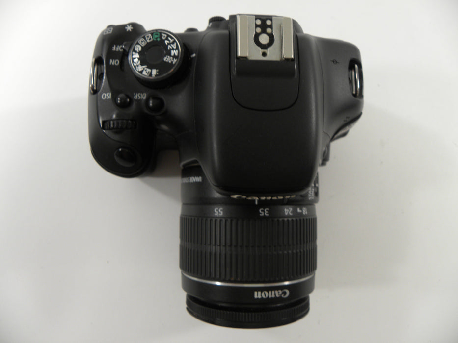 Canon EOS Rebel T3i 18mp Digital SLR w/EF-S 18-55 IS II Shutter Ct. 15,104