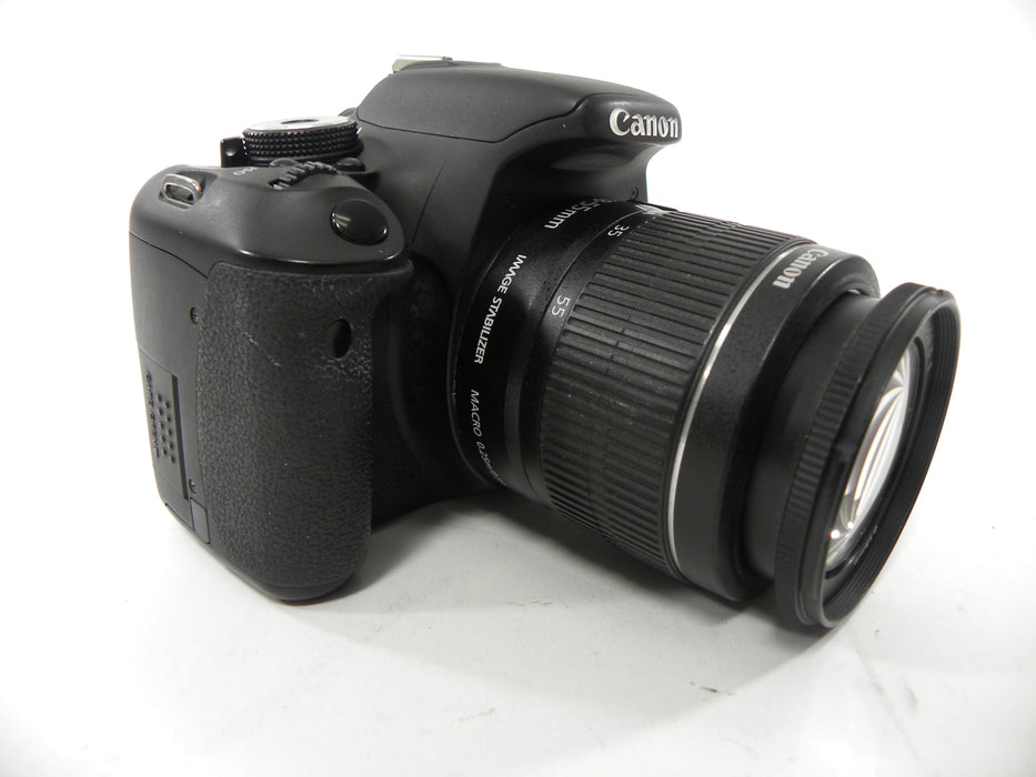 Canon EOS Rebel T3i 18mp Digital SLR w/EF-S 18-55 IS II Shutter Ct. 75,619