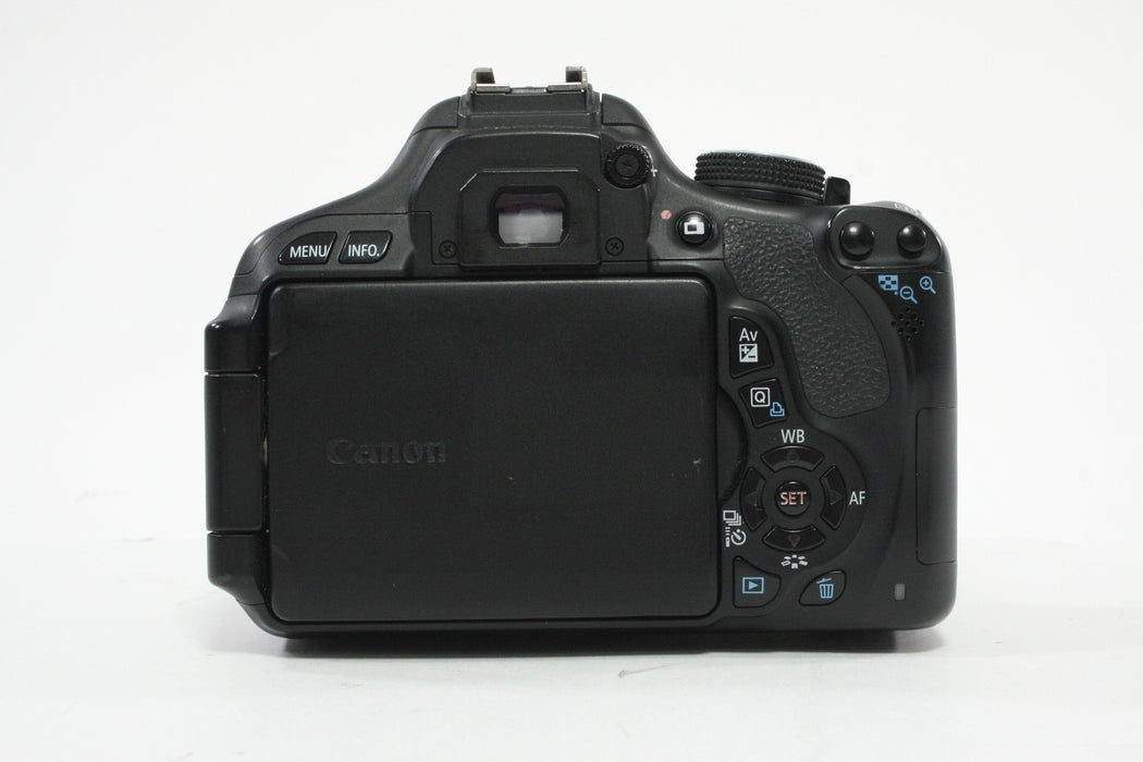 Canon  EOS Rebel T3i DSLR Camera with 18-55mm f/3.5-5.6 IS II EF Lens with a Shutter Count of 35,026