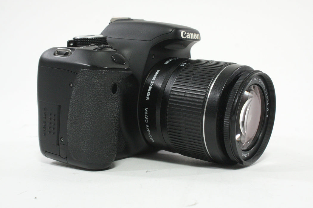 Canon  EOS Rebel T3i DSLR Camera with 18-55mm f/3.5-5.6 IS II EF Lens with a Shutter Count of 35,026
