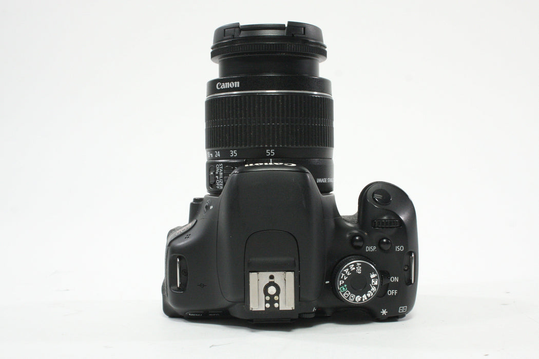 Canon  EOS Rebel T3i DSLR Camera with 18-55mm f/3.5-5.6 IS II EF Lens with a Shutter Count of 35,026
