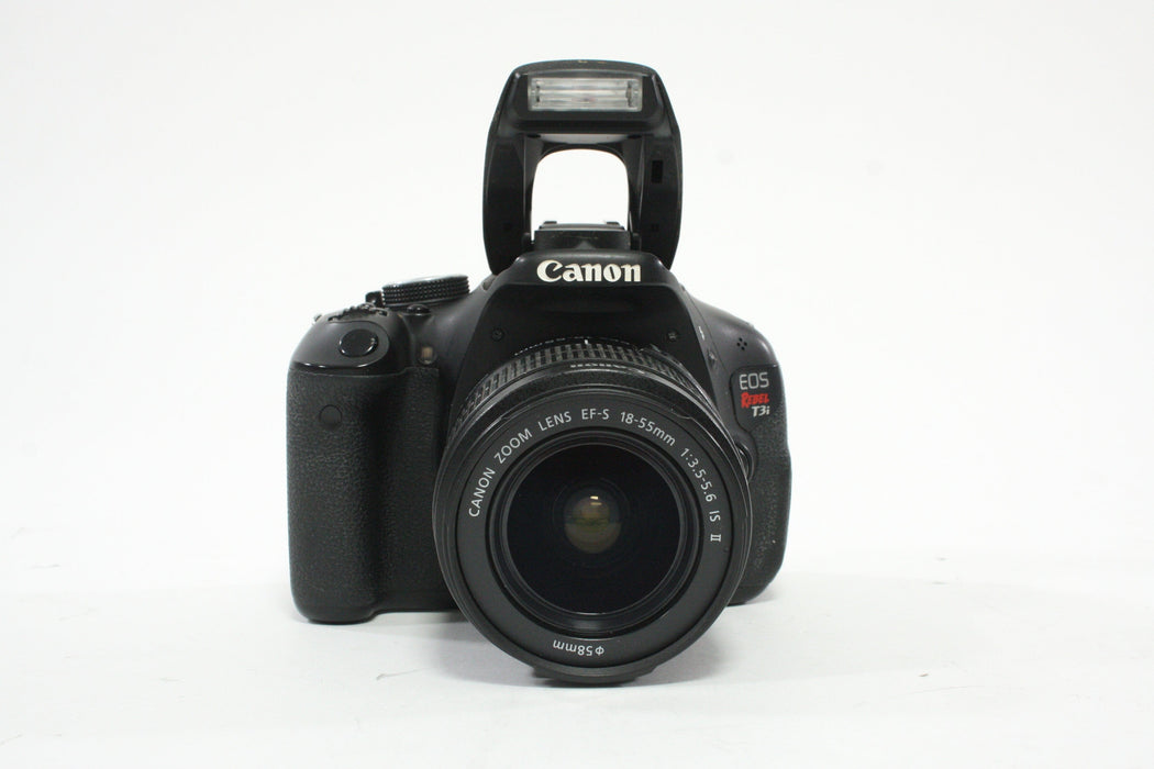Canon  EOS Rebel T3i DSLR Camera with 18-55mm f/3.5-5.6 IS II EF Lens with a Shutter Count of 35,026