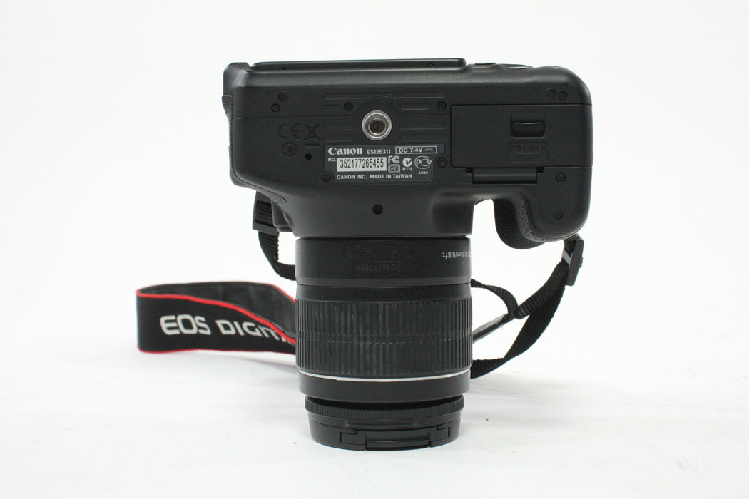 Canon EOS Rebel T3i DSLR with 18-55mm f/3.5-5.6 IS II Lens with Shutter Count 14,577