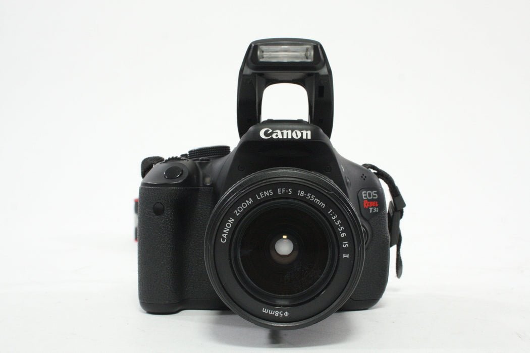 Canon EOS Rebel T3i DSLR with 18-55mm f/3.5-5.6 IS II Lens with Shutter Count 14,577