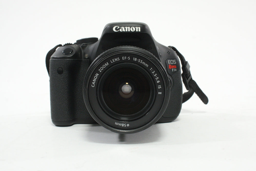 Canon EOS Rebel T3i DSLR with 18-55mm f/3.5-5.6 IS II Lens with Shutter Count 14,577