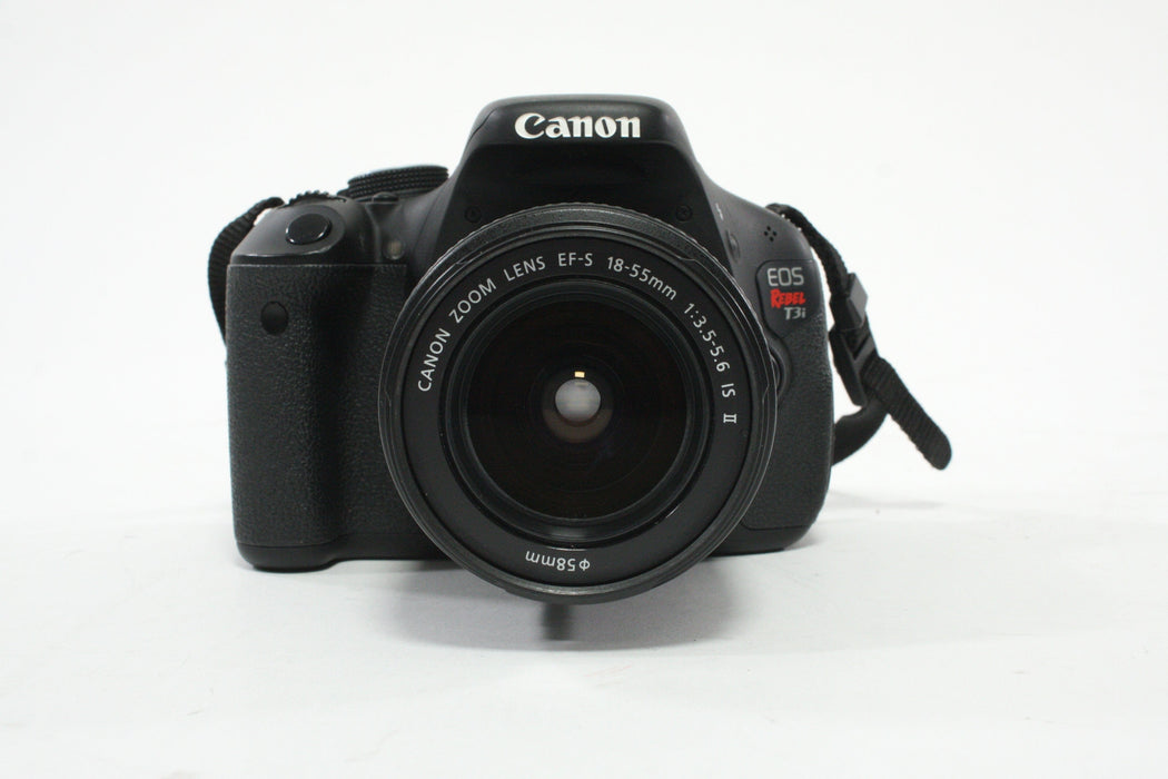 Canon EOS Rebel T3i DSLR with 18-55mm f/3.5-5.6 IS II Lens with Shutter Count 14,577