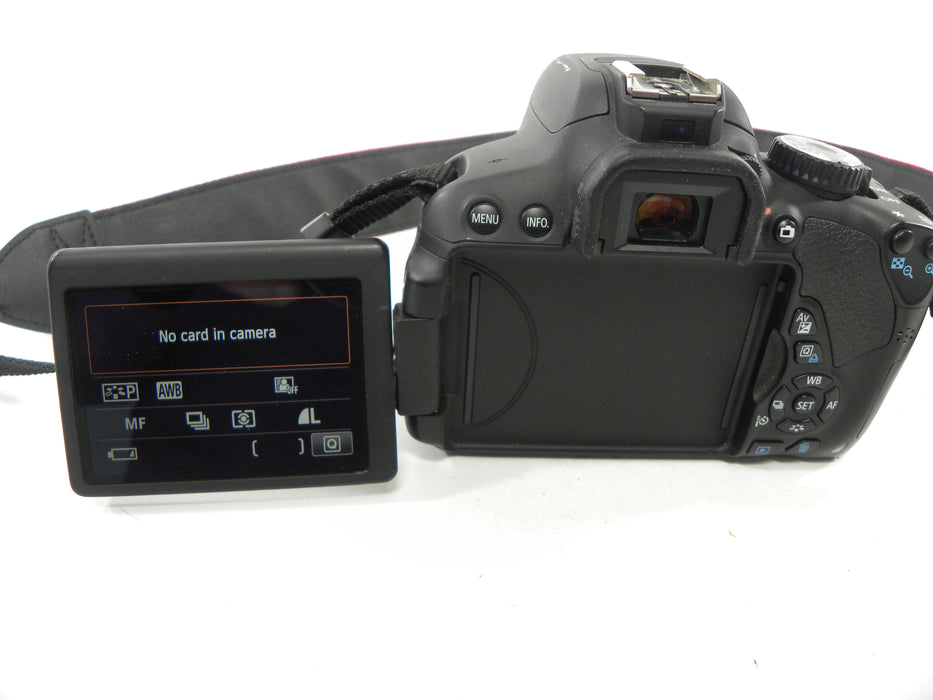 Canon EOS Rebel T4i 18mp Digital SLR Body Only Shutter Ct. 7,204