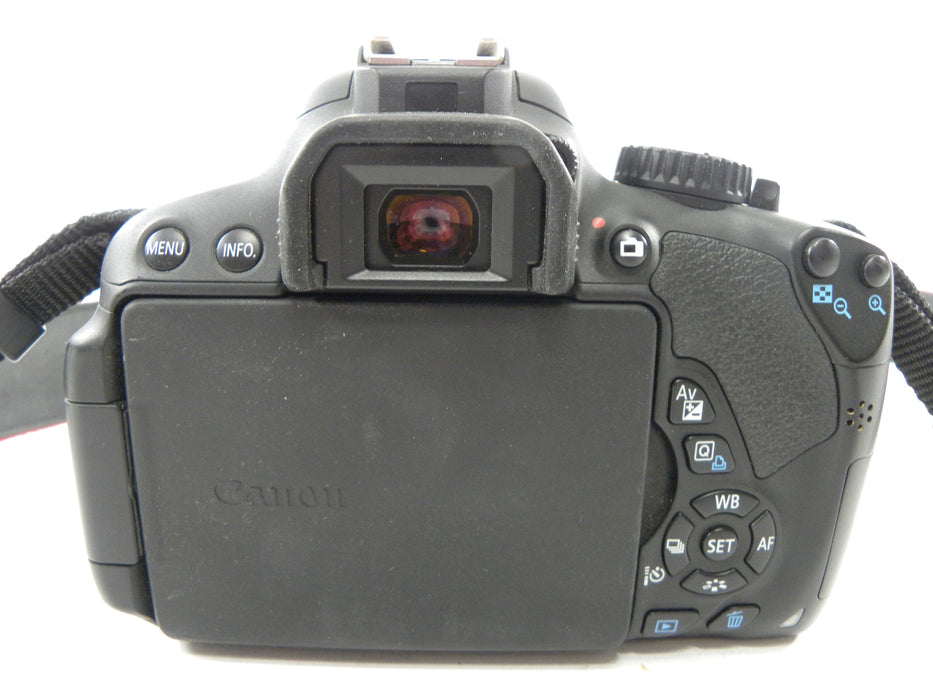 Canon EOS Rebel T4i 18mp Digital SLR Body Only Shutter Ct. 7,204