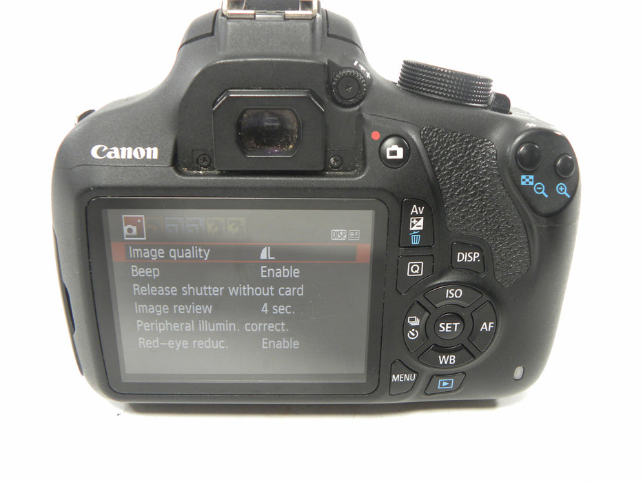 Canon EOS Rebel T5 18mp Digital SLR w/18-55 IS II Shutter Ct. 14,283