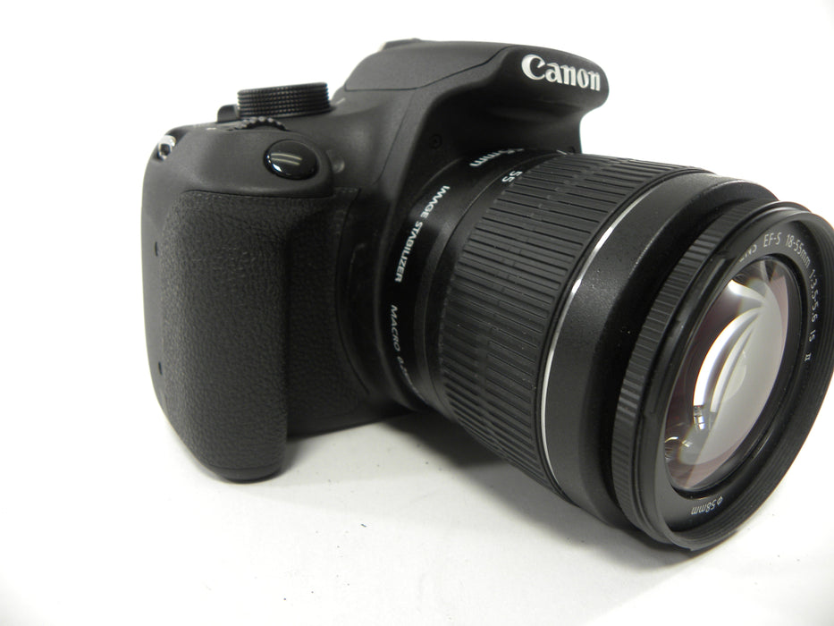 Canon EOS Rebel T5 18mp Digital SLR w/EF-S 18-55 IS II Shutter Ct. 131