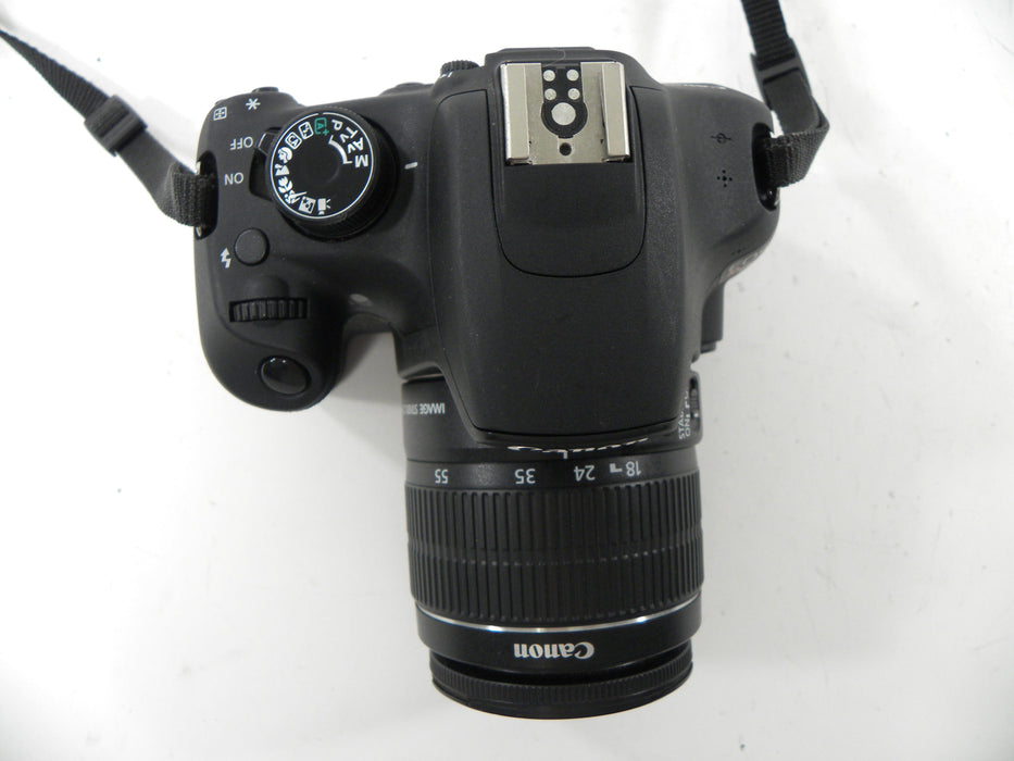 Canon EOS Rebel T5 18mp Digital SLR w/EF-S 18-55 IS II Shutter Ct. 2,948
