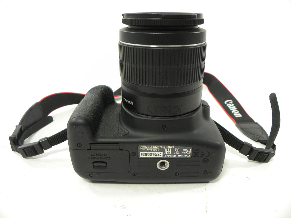 Canon EOS Rebel T5 18mp Digital SLR w/ EF-S 18-55 IS II Shutter Ct. 6,427