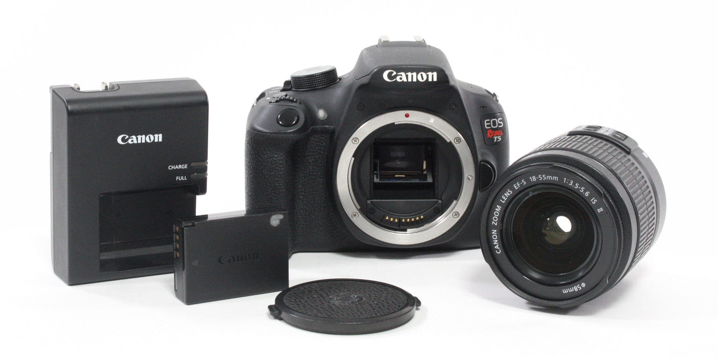 Canon EOS Rebel T5  Shutter Count 38,758 with 18-55mm f/3.5-5.6 EF-S Lens