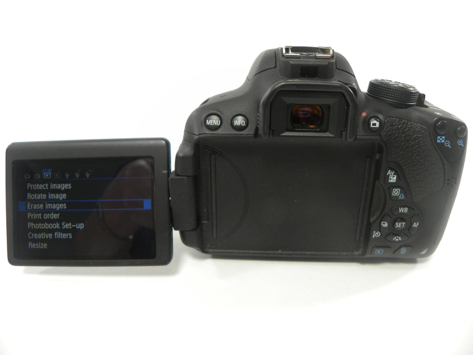 Canon EOS Rebel T5i 18.0mp Digital SLR w/EF-S 18-55 IS II Shutter Ct. 8677