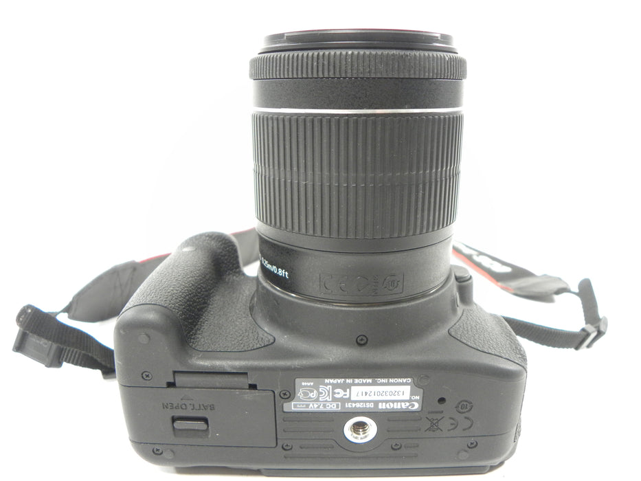 Canon EOS Rebel T5i 18.0mp Digital SLR w/EF-S 18-55 IS STM Shutter Ct. 1,857