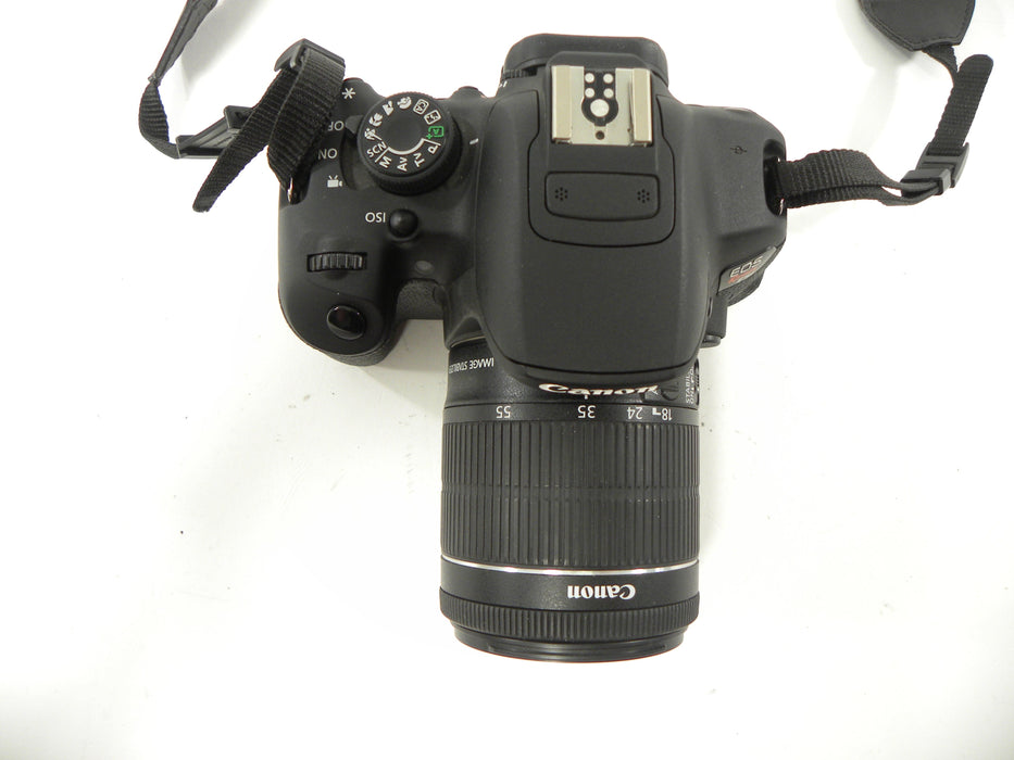 Canon EOS Rebel T5i 18.0mp Digital SLR w/EF-S 18-55 IS STM Shutter Ct. 1,857