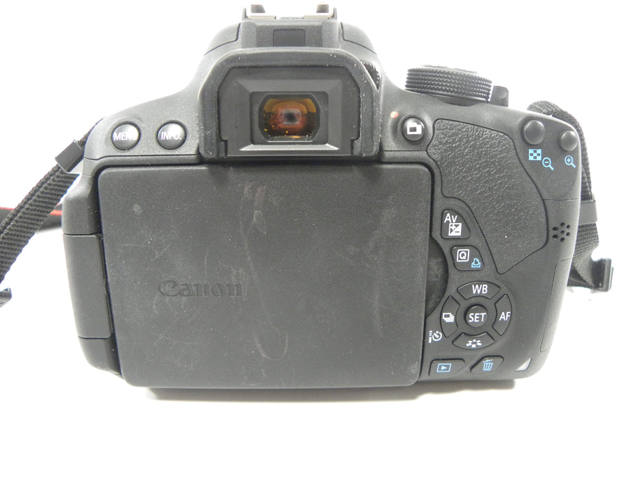 Canon EOS Rebel T5i 18.0mp Digital SLR w/EF-S 18-55 IS STM Shutter Ct. 395