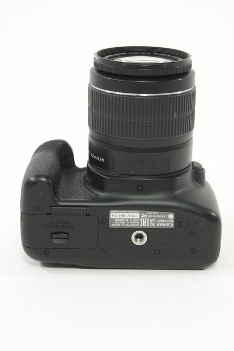 Canon EOS Rebel T6 (1300D) with 18-55mm f/3.5-5.6 III - Shutter Count 3502