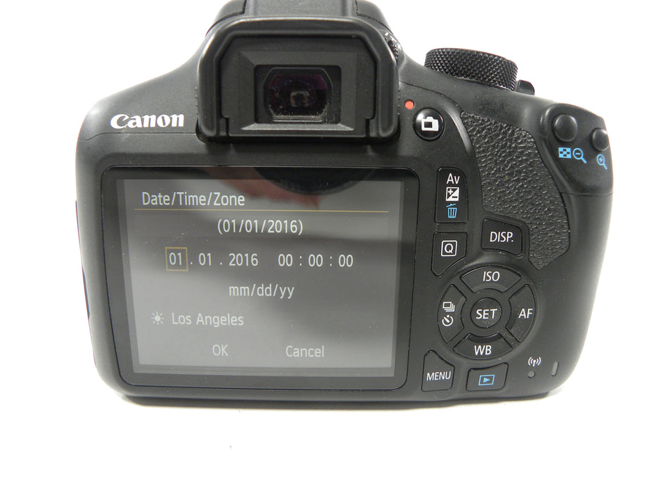 Canon EOS Rebel T6 18mp Digital SLR Body Only Shutter Ct. 12,616