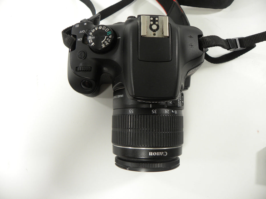Canon EOS Rebel T6 18mp Digital SLR w/EF-S 18-55 IS II Shutter Ct. 38,086