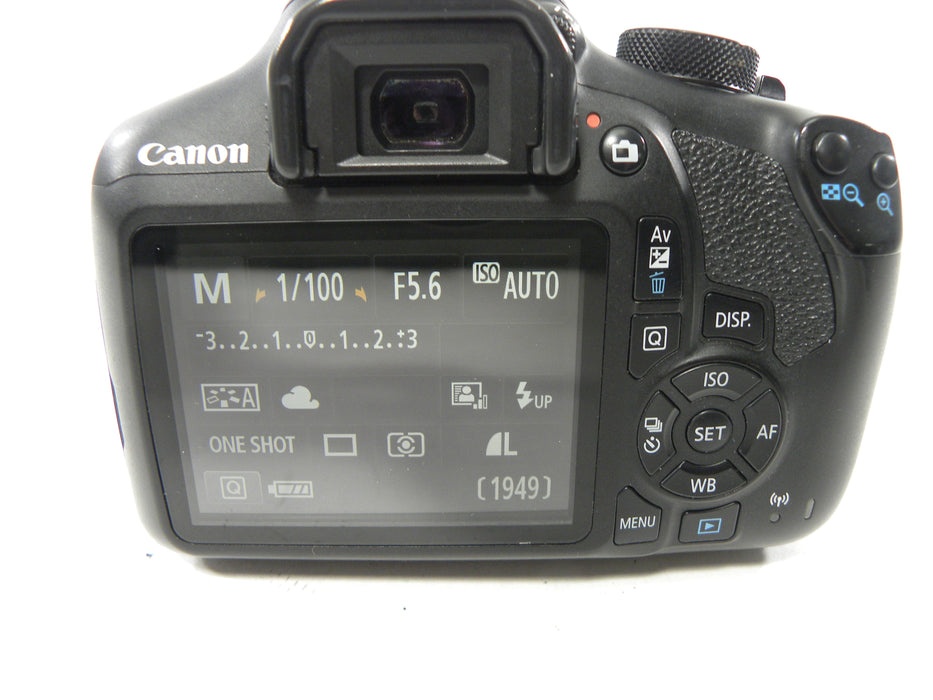 Canon EOS Rebel T6 18mp Digital SLR w/EF-S 18-55 IS II Shutter Ct. 6,097