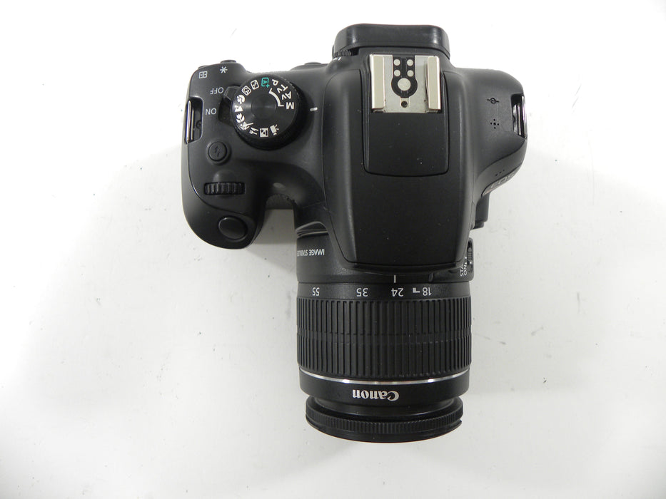 Canon EOS Rebel T6 18mp Digital SLR w/EF-S 18-55 IS II Shutter Ct. 6,097