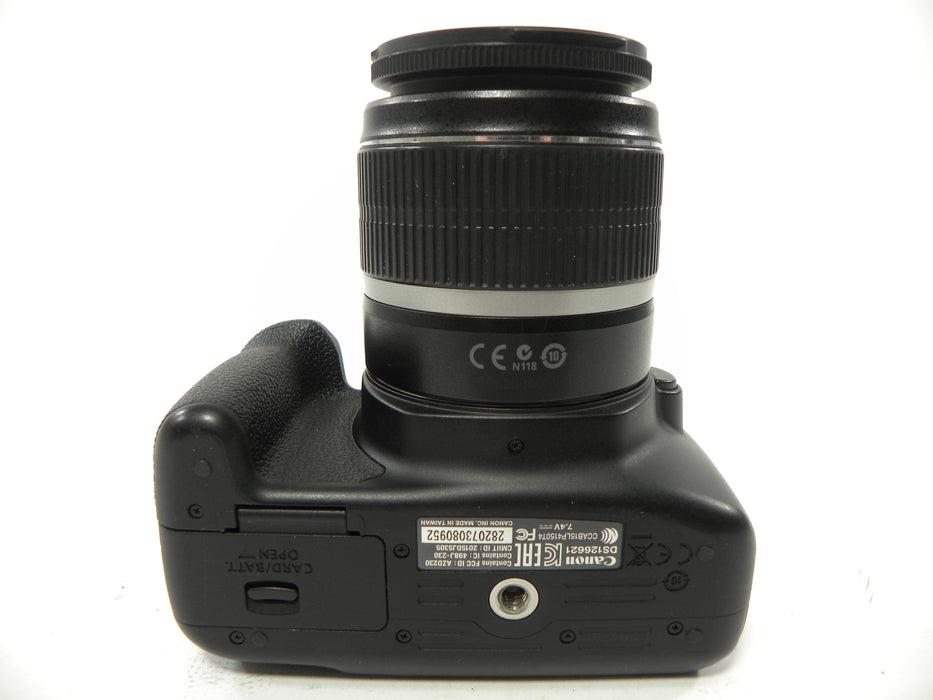Canon EOS Rebel T6 18mp Digital SLR w/EF-S 18-55 IS Shutter Ct. 9,825