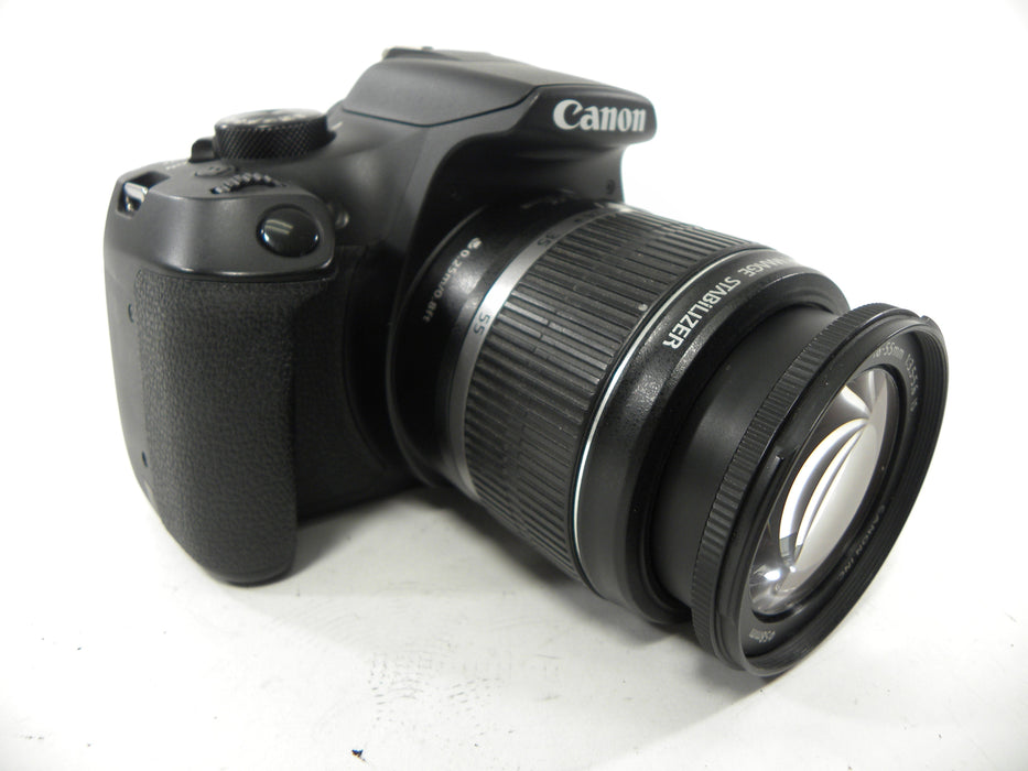 Canon EOS Rebel T6 18mp Digital SLR w/EF-S 18-55 IS Shutter Ct. 9,825