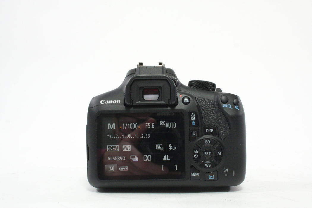 Canon EOS Rebel T6 DSLR Camera with 18-55mm f/3.5-5.6 IS II EF-S Lens with Shutter Count ONLY 388