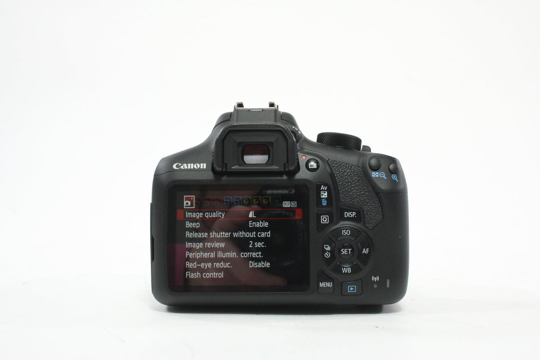 Canon EOS Rebel T6 DSLR Camera with 18-55mm f/3.5-5.6 IS II EF-S Lens with Shutter Count ONLY 388