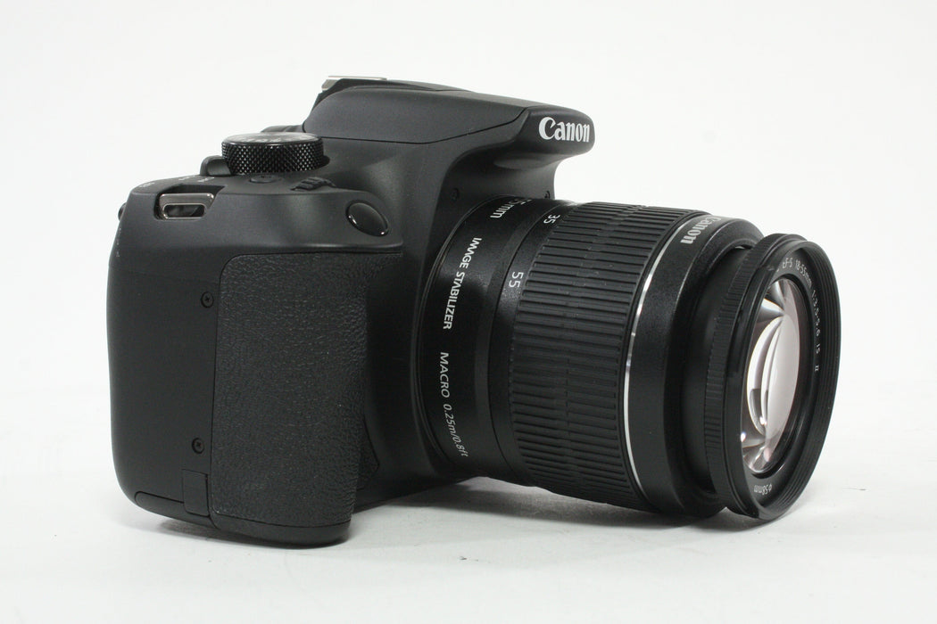 Canon EOS Rebel T6 DSLR Camera with 18-55mm f/3.5-5.6 IS II EF-S Lens with Shutter Count ONLY 388