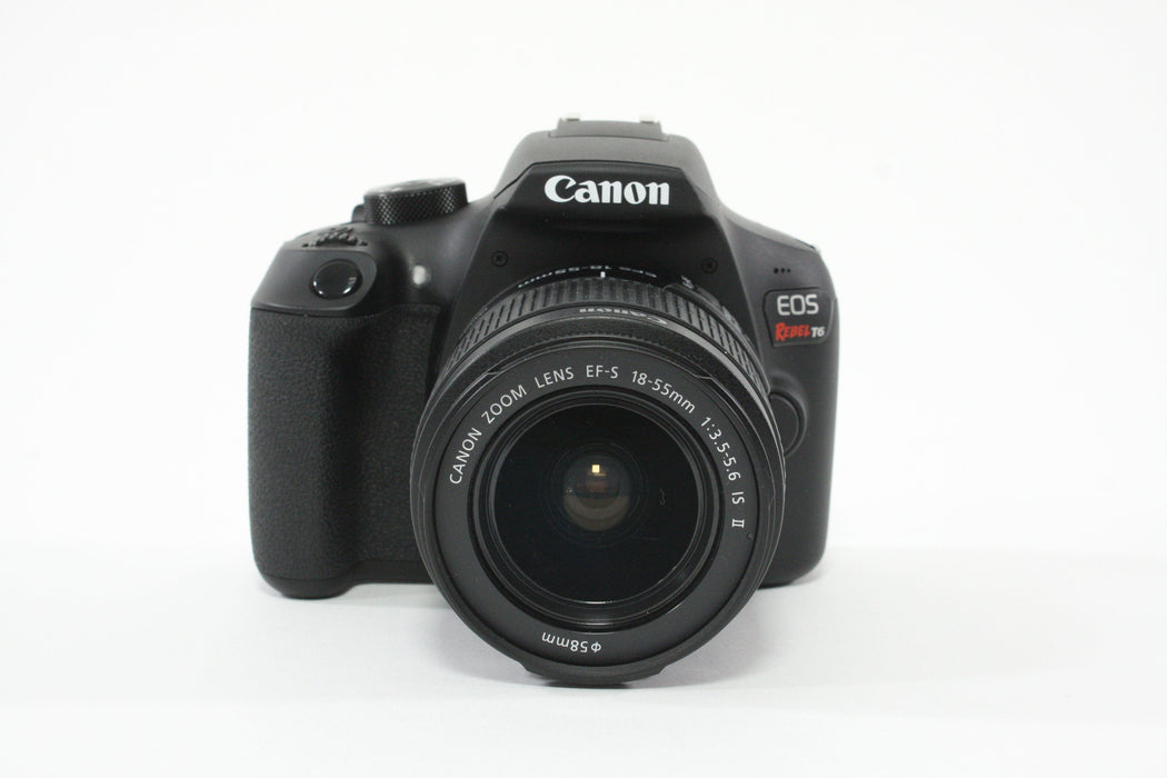 Canon EOS Rebel T6 w/18-55mm F3.5-5.6 IS II - Shutter Count 144