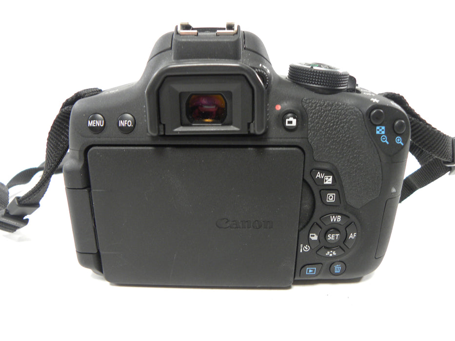 Canon EOS Rebel T6i 24.2mp Digital SLR w/EF-S 18-55 IS STM Shutter Ct. 2,589