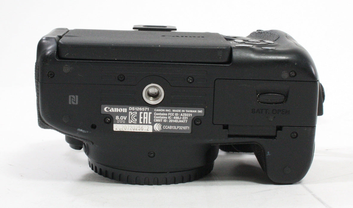 Canon EOS Rebel T6i Digital SLR Camera Body w Shutter Count 10,390