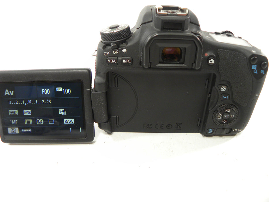 Canon EOS Rebel T6s 24.2mp Digital SLR body Only Shutter Ct. 31,507